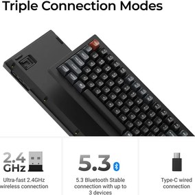 KEYBOARD WRL V1 ULTRA/BLACK V1U-D1 KEYCHRON