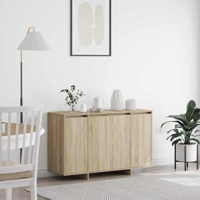 vidaXL Πλαϊνό γραφείο Sonoma Δρυς 120 x 41 x 75 εκ. Επεξεργασμένο ξύλο