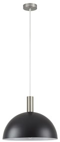 Φωτιστικό Οροφής  SE21-NM-4-MS40 ADEPT TUBE Nickel Matt Pendant Black Metal Shade+ - 51W - 100W - 77-8406