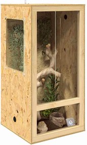 vidaXL Terrarium Καφέ 50 x 50 x 100 cm OSB