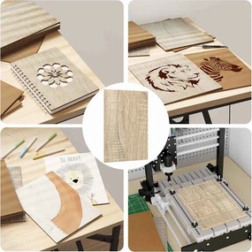 vidaXL Διακοσμητικά Πάνελ 150 pcs Δρύς Sonoma 15 x 21 x 0.27 εκ.