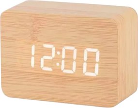 Ψηφιακό ρολόι - Ξυπνητήρι - ET009 - 909481 - Beige