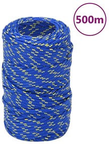 vidaXL Σχοινί Ναυτιλίας Μπλε 2 χιλ. 500 μ. από Πολυπροπυλένιο