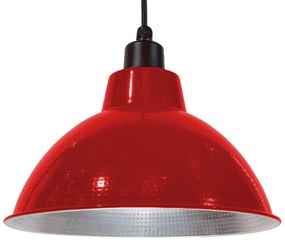 Φωτιστικό Οροφής Louve Red 01177 GloboStar Metal