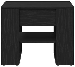 vidaXL Τραπεζάκι σαλονιού Μαύρη δρυς 55.5 x 55 x 45 cm