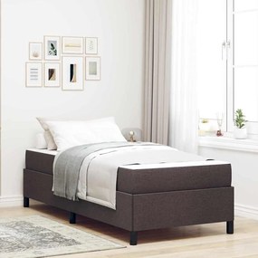 vidaXL Κρεβάτι με ελατήρια Καφέ 100 x 200 cm