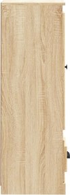 vidaXL Ντουλάπι Sonoma δρυς 36x35,5x103,5 cm από Επεξεργασμένο Ξύλο