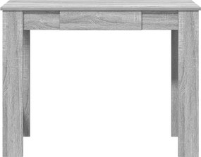 vidaXL Γραφείο Γκρι Sonoma 100x45x75 εκ. από Επεξεργασμένο Ξύλο