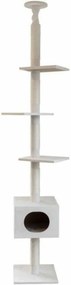 Δέντρο για γάτες Kerbl Λευκό Σιζάλ