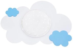 Παιδικό Φωτιστικό Τοίχου LED Σύννεφο Μπλε Cloud Starlight 137703 Elobra-137703-Μπλε 137703