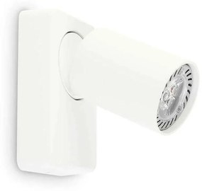 Φωτιστικό Τοίχου-Απλίκα Rudy 229027 7x13x9/11,5cm 1xGU10 35W White Ideal Lux