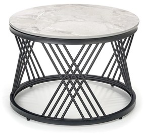 FLAMINGO set of 2 coffee tables, grey marble DIOMMI V-CH-FLAMINGO-LAW