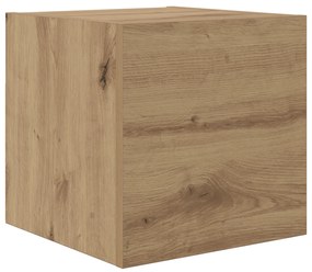 vidaXL Ράφι Τηλεόρασης Άλλο 7 pcs Χειροποίητη δρυς 80 x 30 x 30 εκ.