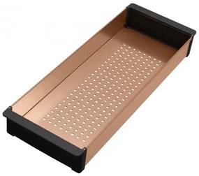 Franke Ανοξείδωτο στραγγιστικό μπολ BXM/CXM 156,4x429x53mm Χάλκινο