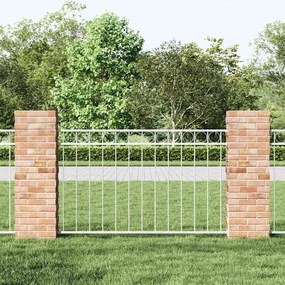 vidaXL Στοιχείο Φράχτη ASSEN Λευκό 170 x 80 εκ. Ατσάλι