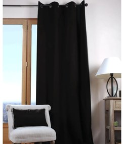 Κουρτίνα (135x240) Με Τρουκς S-F Duo Noir R61490026