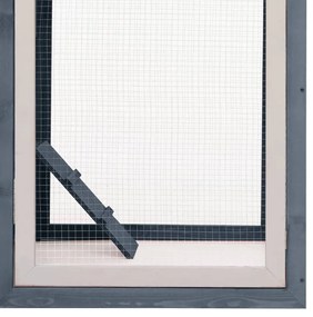vidaXL Κοτέτσι Γκρι 170 x 81 x 110 εκ. από Μασίφ Ξύλο Πεύκου &amp; Ελάτης