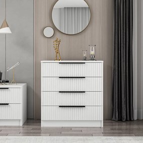 Συρταριέρα Λευκό KALEO 72x42x77