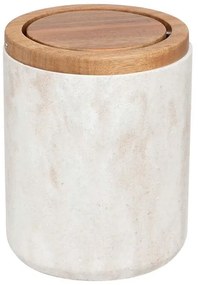 Kαλάθι απορριμμάτων Comο 5Five με χωρητικότητα 1.5L και διαστάσεις 11.9x11.9x15.8cm - Beige