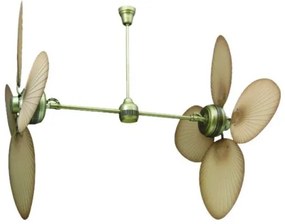 Ανεμιστήρας Οροφής Φ130 Διπλός Μπεζ 4TS52HAB ACA-4TS52HAB-Μπεζ 4TS52HAB