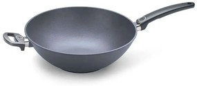 Τηγάνι - Wok Αντικολλητικό Titanium Nowo 1132-1IL 32cm Black Woll 32cm Aluminium
