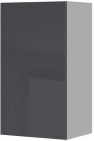 Ντουλάπι κρεμαστό Trinity V7-40-1K-Anthraki Gualistero - 40.00Χ32.00Χ72.00cm