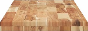 vidaXL Ράφι Κρεμαστό 140x40x4 εκ. Φινίρισμα Λαδιού Μασίφ Ακακία