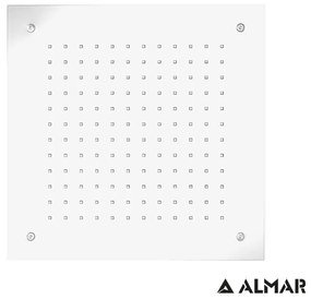 Almar White Matt PVD Κεφαλή εντοιχισμού οροφής 1 ροής E044046-300