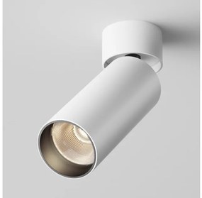 Σποτ Φωτιστικό Οροφής LED 12W Λευκό Dimmable Περιστρεφόμενο Focus Led C055CL-L12W3K-W-D-W Maytoni C055CL-L12W3K-W-D-W