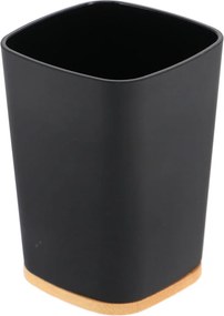 Ποτηροθήκη Μπάνιου (7.5x7.5x10.5) T-D Rubber Black 61110103