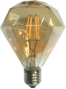 Λαμπτήρας LED Filament E27 Con95 6W 2700K Dimmable Amber