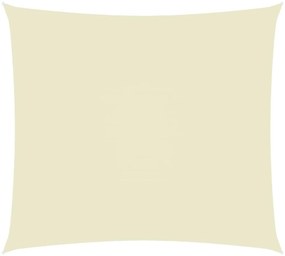 Πανί Σκίασης Ορθογώνιο Κρεμ 3 x 4 μ. από Ύφασμα Oxford - Κρεμ
