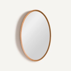 Οβάλ καθρέφτης από μασίφ δρυ, Orion