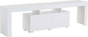 Έπιπλο Τηλεόρασης Φυσικό Λευκό DAZUZI 180x31.3x50
