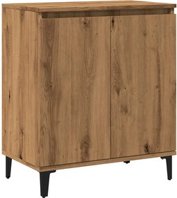 vidaXL Μπουφές Τεχνίτης Δρυς 60x35x70 εκ. από Επεξεργασμένο Ξύλο