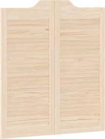 vidaXL Πόρτες Swing Φυσικό 90 x 40 cm Μασίφ Ξύλο Πεύκου