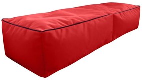 Πουφ Σκαμπό Plank Red 150X50X30