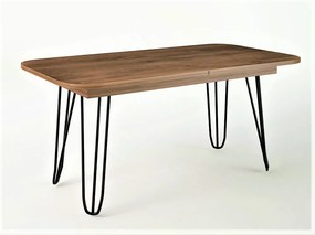 SARFURNITURE Τραπέζι  Άδης  ανοιγόμενο καρυδί SAR-112222