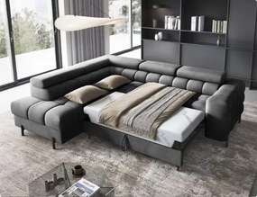 Γωνιακός καναπές Ferucce-Anthraki-Αριστερή - 276.00Χ200.00Χ93.00cm