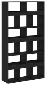 vidaXL Ράφι Βιβλίων 2 pcs Μαύρη δρυς 100 x 33 x 187.5 εκ.
