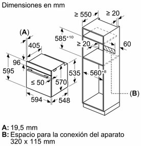 Πυρολυτικός Φούρνος BOSCH HBG578ES3 71 L