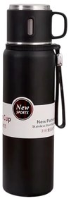 Φορητό παγούρι-θερμός - 800ml - 312604 - Black