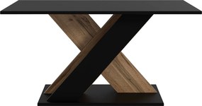 Τραπεζάκι Σαλονιού Toxx-Μαύρο – Φυσικό
