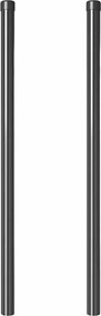 vidaXL Στύλος Περιφράξεων 2 pcs Γκρι 100 cm