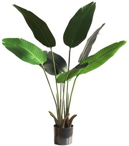 Τεχνητό Δέντρο Μπανανιά NP1410_120 Ύψος 120cm Green New Plan Πλαστικό, Ύφασμα