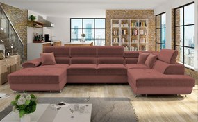 Γωνιακός καναπές Cotere Bis-Keramidi-Δεξιά - 345.00Χ202.00Χ91.00cm