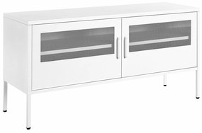 Τραπέζι Tv Berwyn 509, Άσπρο, 118x60x40cm, 17 kg | Epipla1.gr