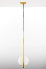 Κρεμαστό Φωτιστικό Igon Φ16cm Χρυσό