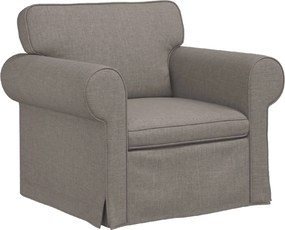 vidaXL Καναπές Taupe 95 x 82 x 80 εκ ύφασμα