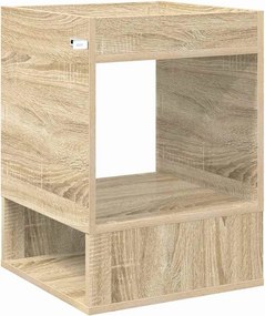 vidaXL End Table Δρύς Sonoma 40 x 40 x 56 εκ. Επεξεργασμένο ξύλο